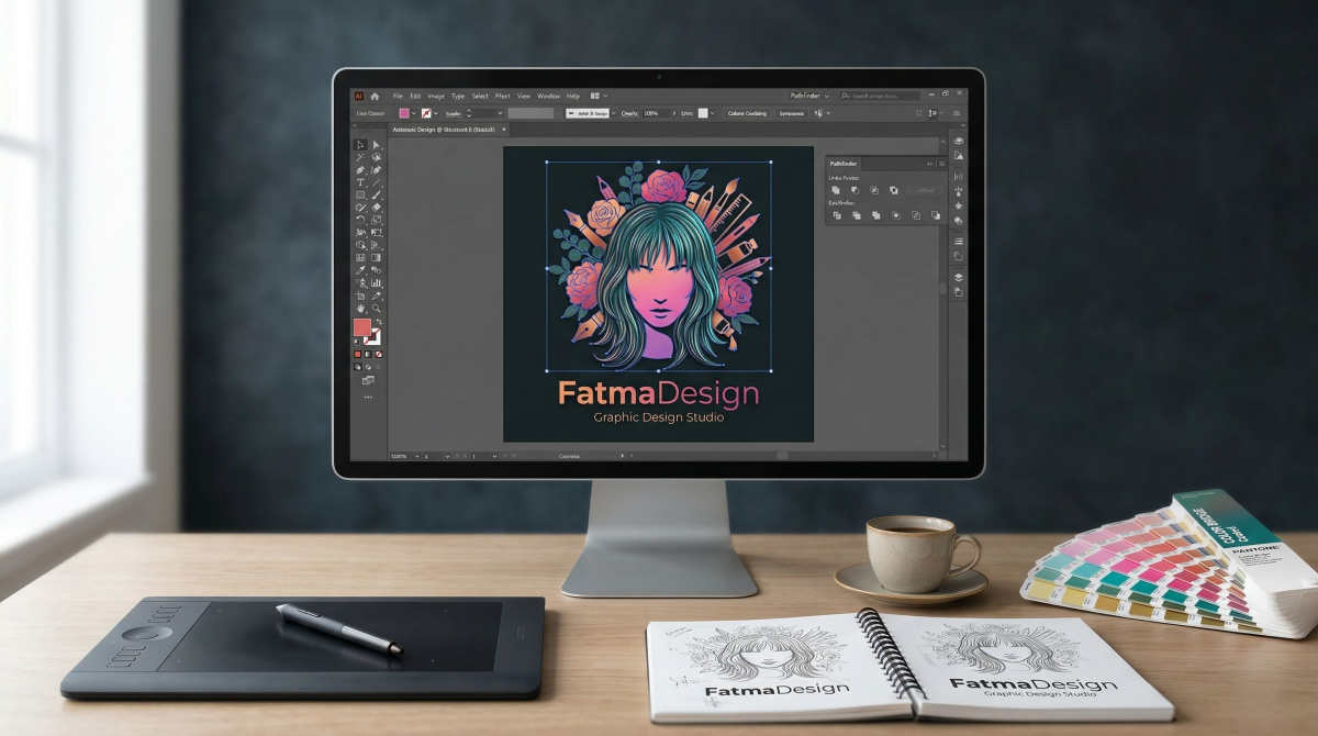 Illustrator ile Vektörel Logo Tasarımı: Başlangıçtan Profesyonelliğe Kapsamlı Rehber